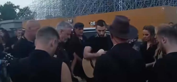 MOLITVA PRIJE KONCERTA!