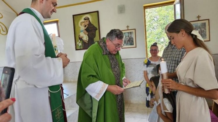 U Mičijama prvo krštenje nakon 35 godina
