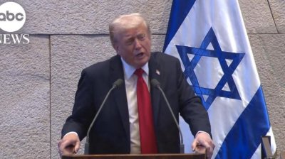 Trump se u izraelskom parlamentu zahvalio “svemogućem Bogu Abrahama, Izaka i Jakova”