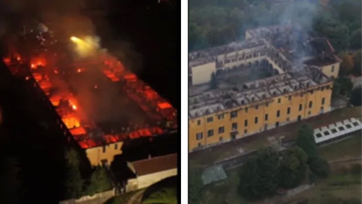 Vatra progutala 400 godina star samostan Bernaga, 21 sestra evakuirana