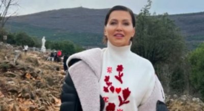 Nina Badrić u Međugorju: Na Brdu Ukazanja objavila posebnu pjesmu i poruku prije puta