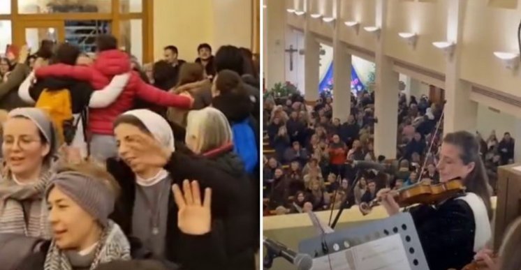 VIDEO Predivno: Pogledajte kakvim se slavljem u Međugorju ušlo u Novu godinu