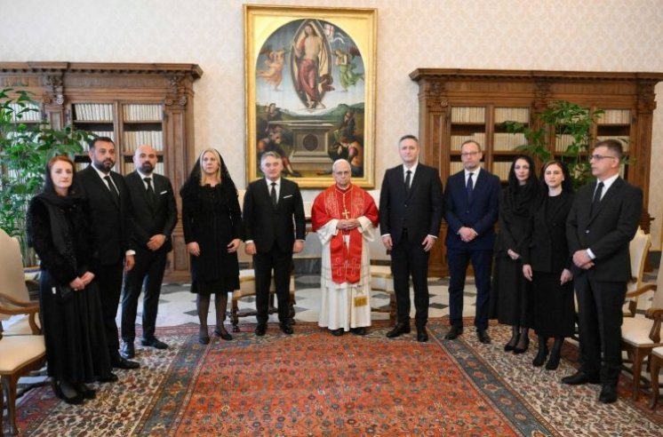 Papa Lav XIV. primio u audijenciju članove Predsjedništva Bosne i Hercegovine