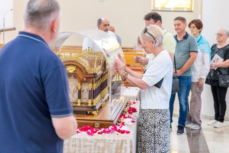 Relikvije sv. Male Terezije i njezinih svetih roditelja stigle u Sisak