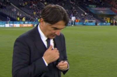 Don Dante blagoslovio Dalićev križ: "Neka ovaj križ bude znak da Hrvatsku vodi Krist"