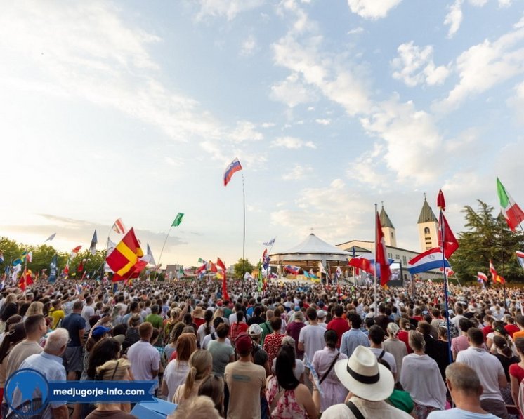 FOTO Pogledajte predivne prizore s otvaranja Mladifesta u Međugorju