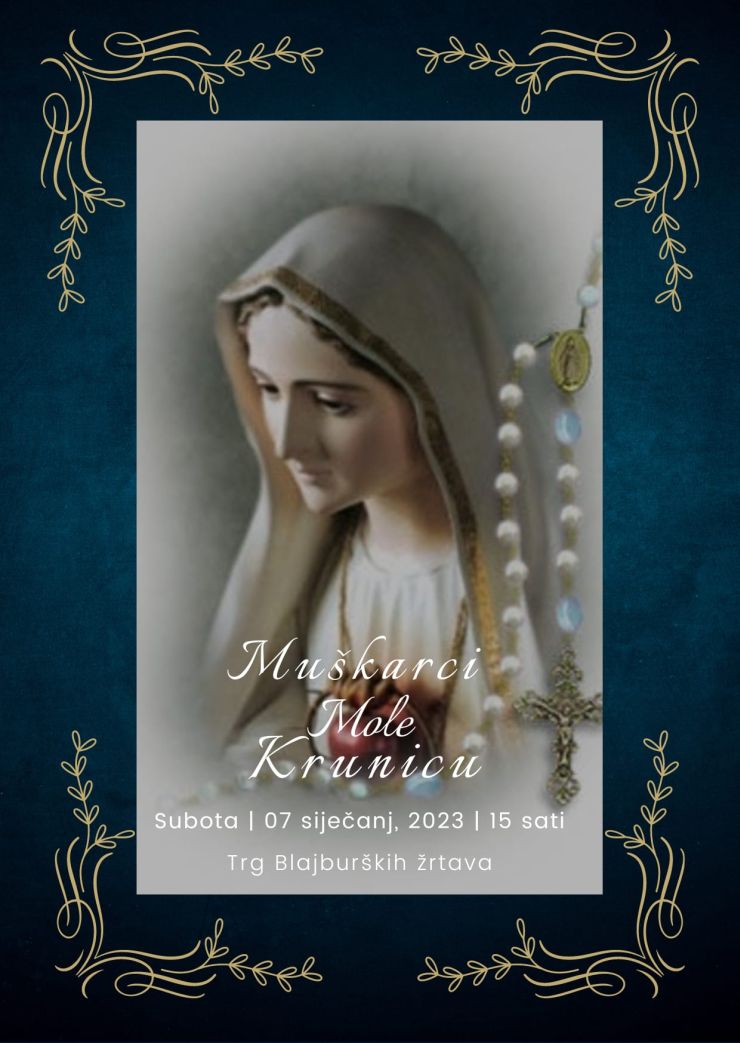 mostar muskarci mole krunicu